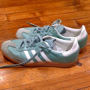 Adidas Sage Green Samba Sneakers